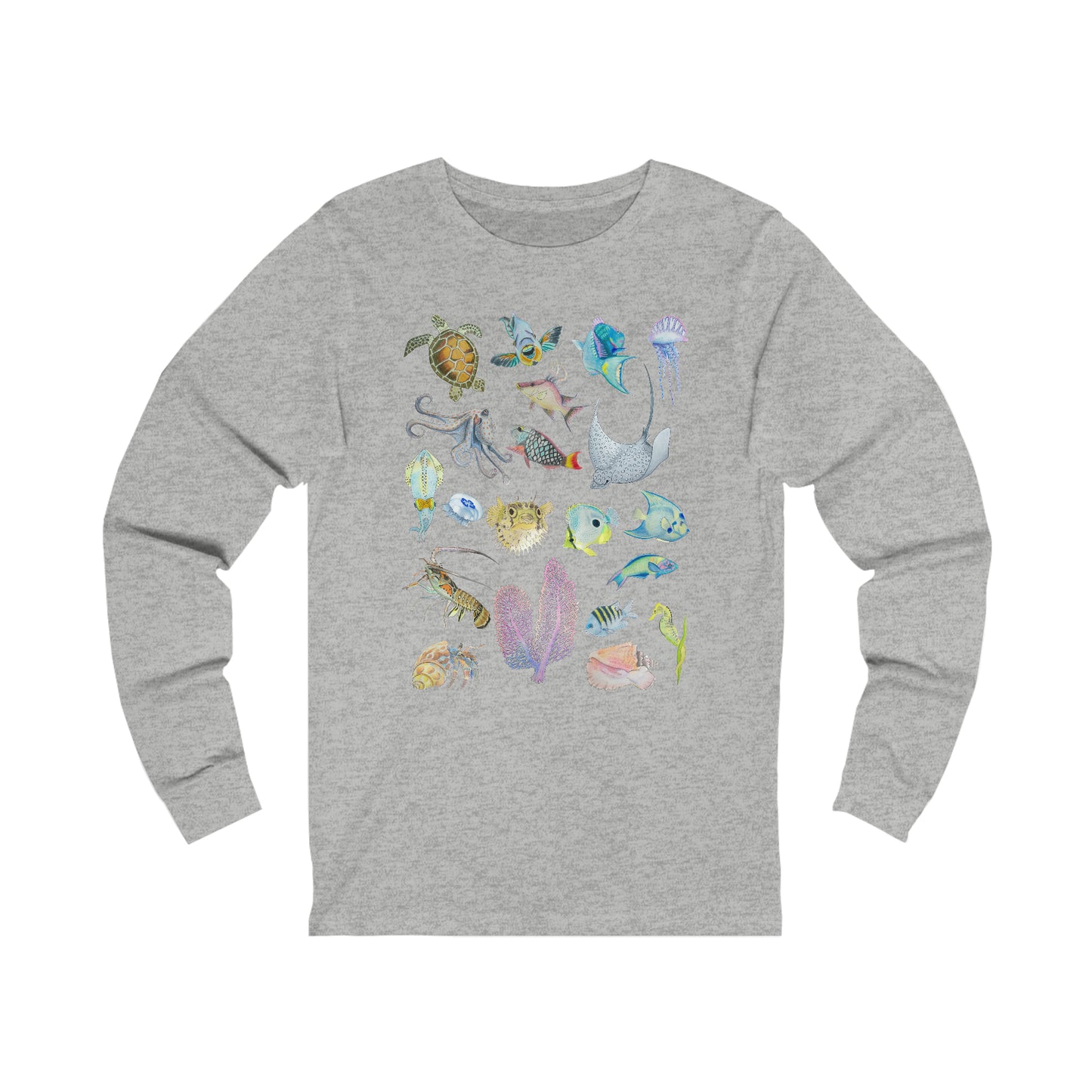 Sargasso Sea - Jersey Long Sleeve Tee - Unisex