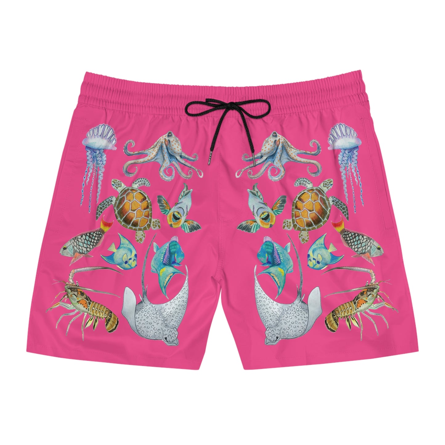 Sargasso Sunset - Swim Trunks - Fuchsia