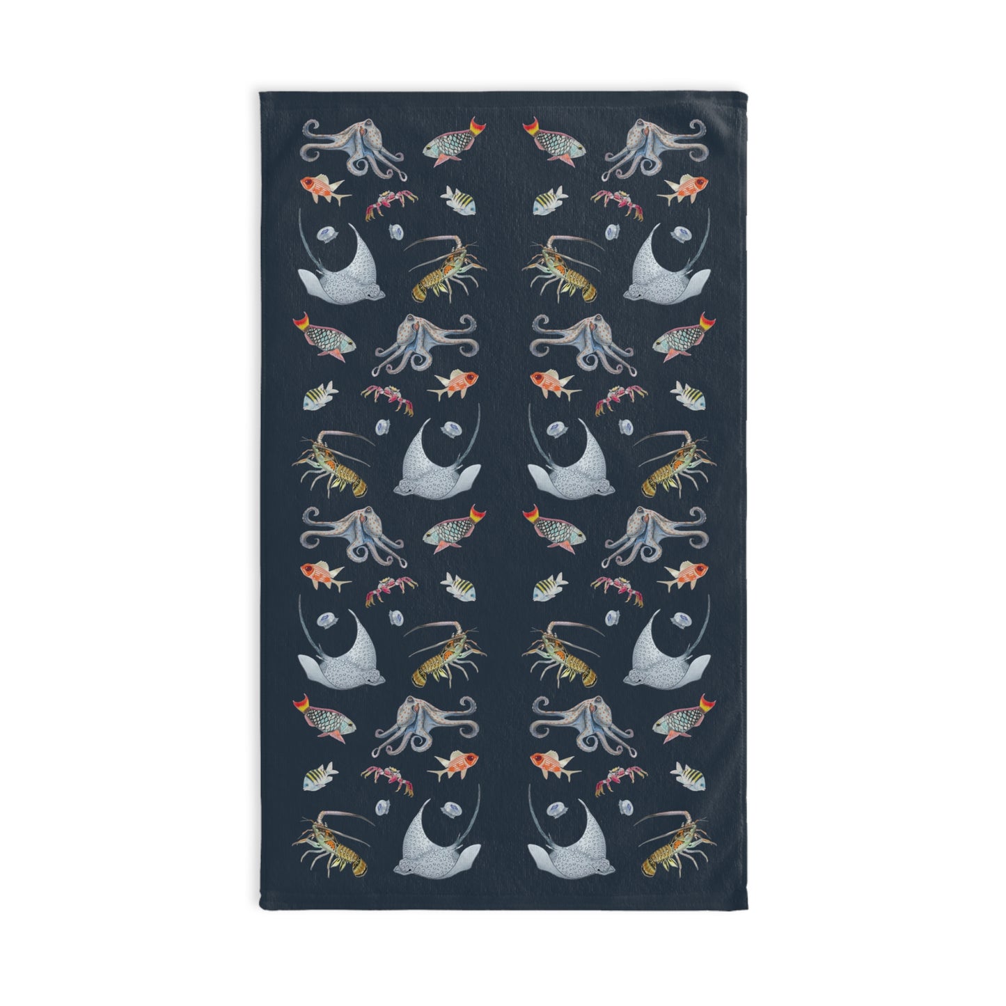 Sargasso Sea - Hand Towel - Asphalt