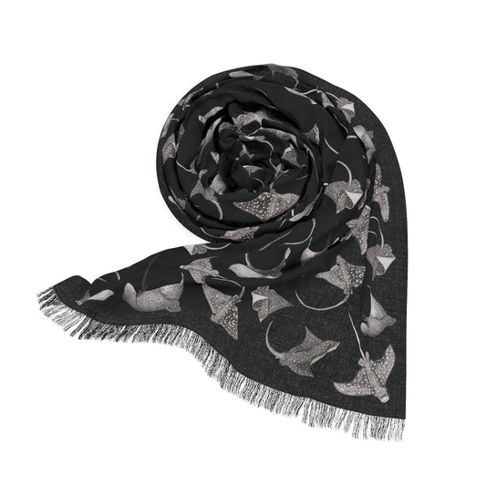 Eagle Ray - Light Scarf - Black