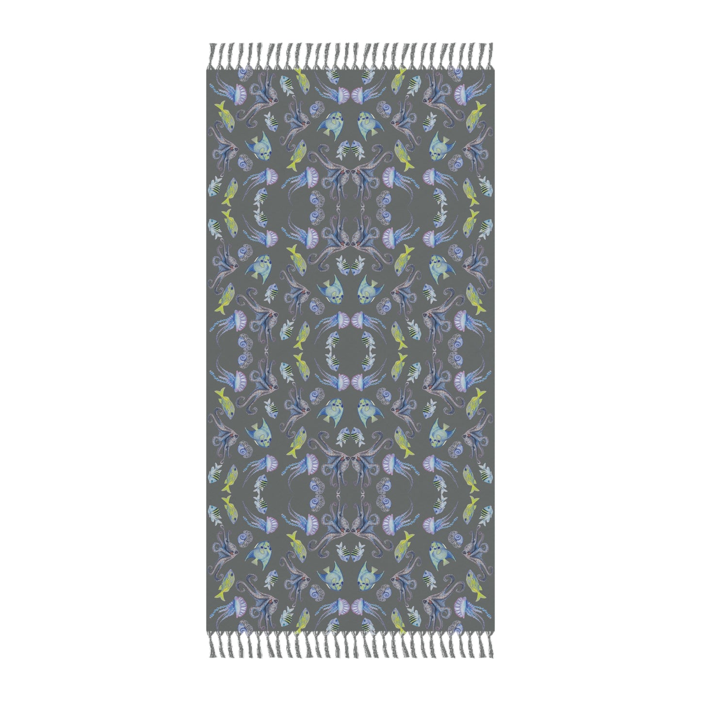 Sargasso Sea - Beach Blanket - Dark Grey