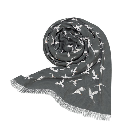 Longtails - Light Scarf - Dark Grey