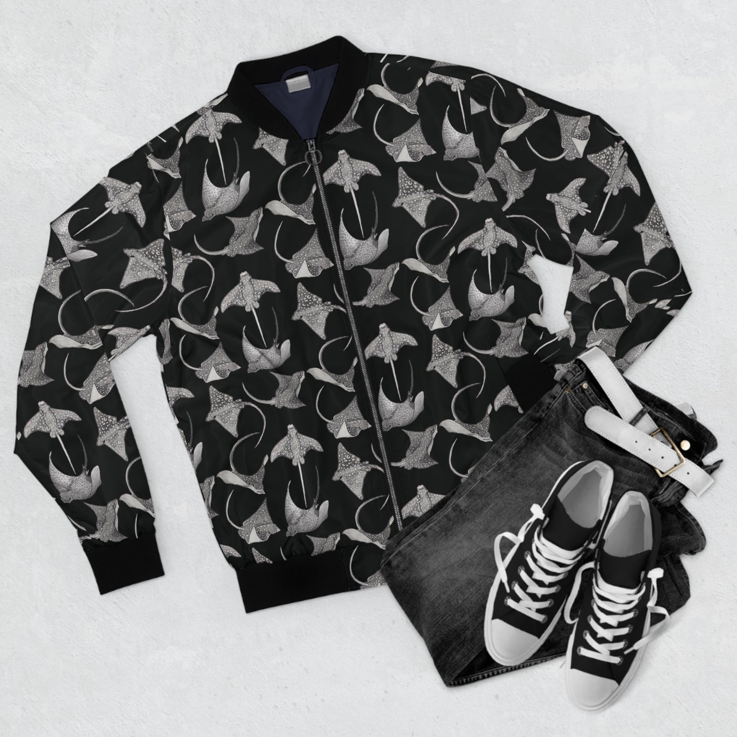 Eagle Ray - Bomber Jacket - Black