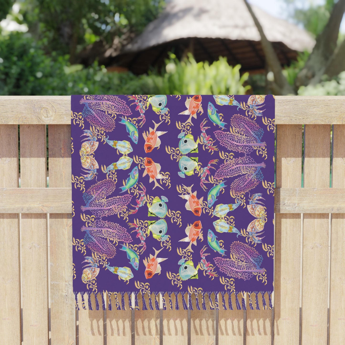 Sargasso Sea - Beach Blanket - Purple