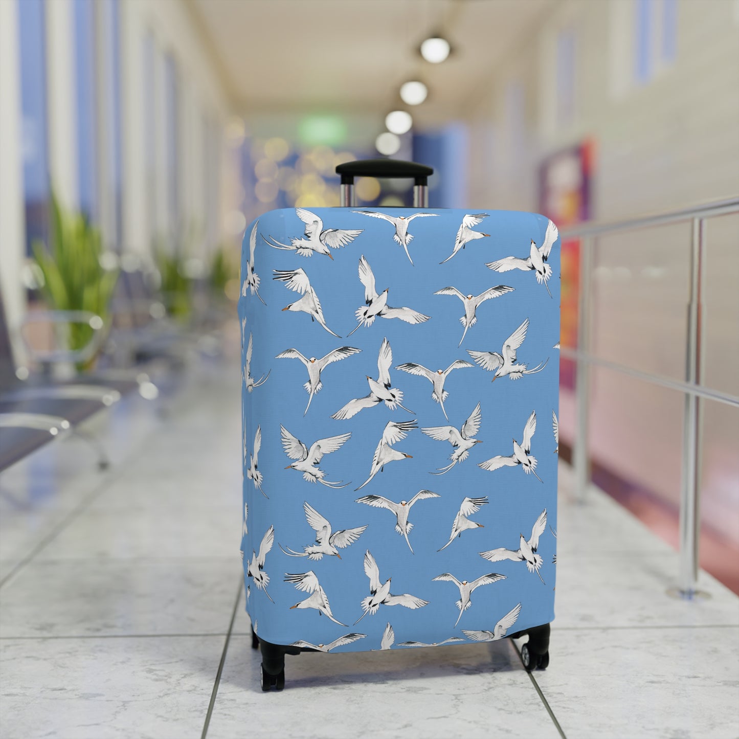 Longtails - Luggage Cover -Light Blue