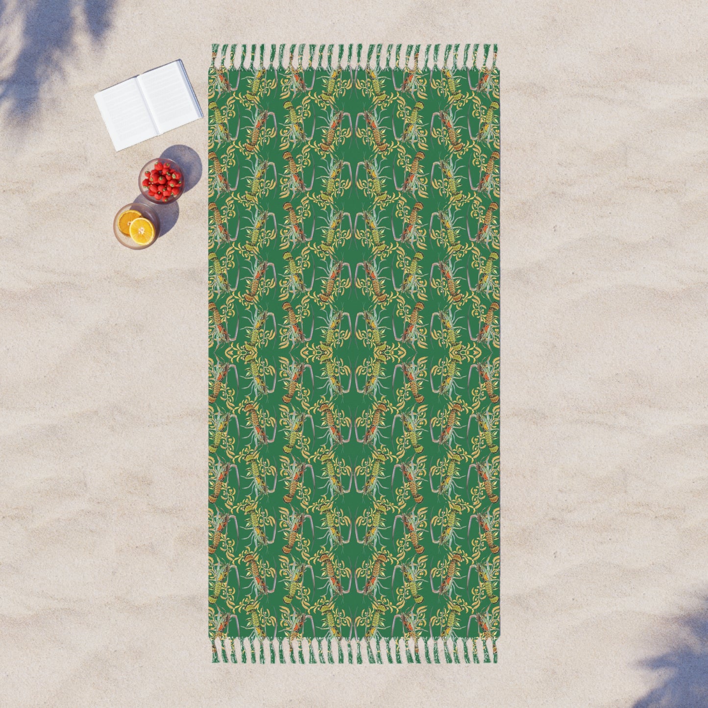 Sargasso Sea - Beach Blanket - Dark Green