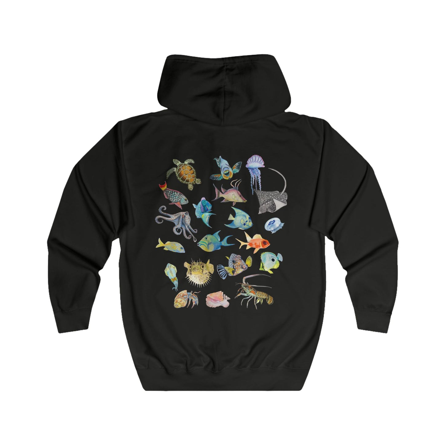 Sargasso Sea - Unisex Full Zip Hoodie