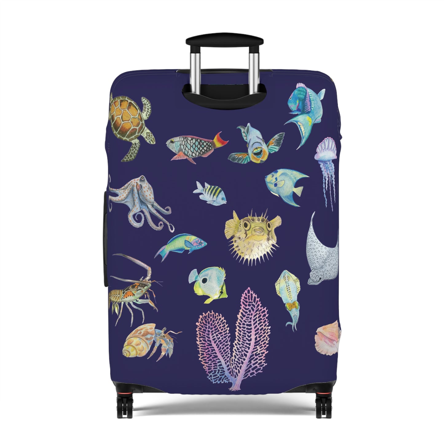 Sargasso Sea - Luggage Cover - Midnight