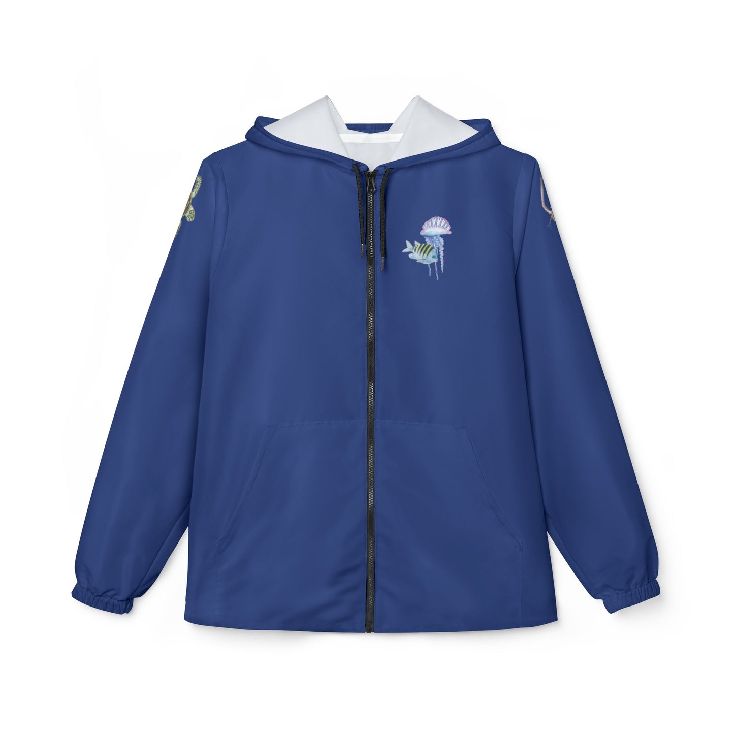 Sargasso Sea - Eco-Friendly Windbreaker Jacket - Dark Blue