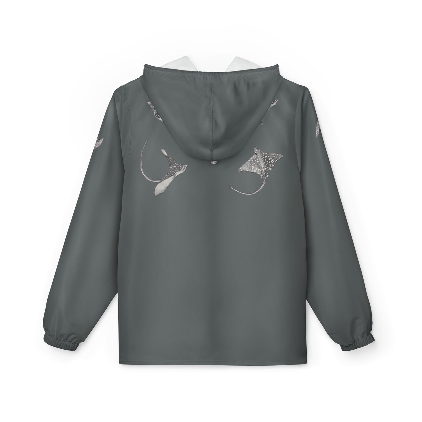 Eagle Ray - Eco-Friendly Windbreaker Jacket - Black