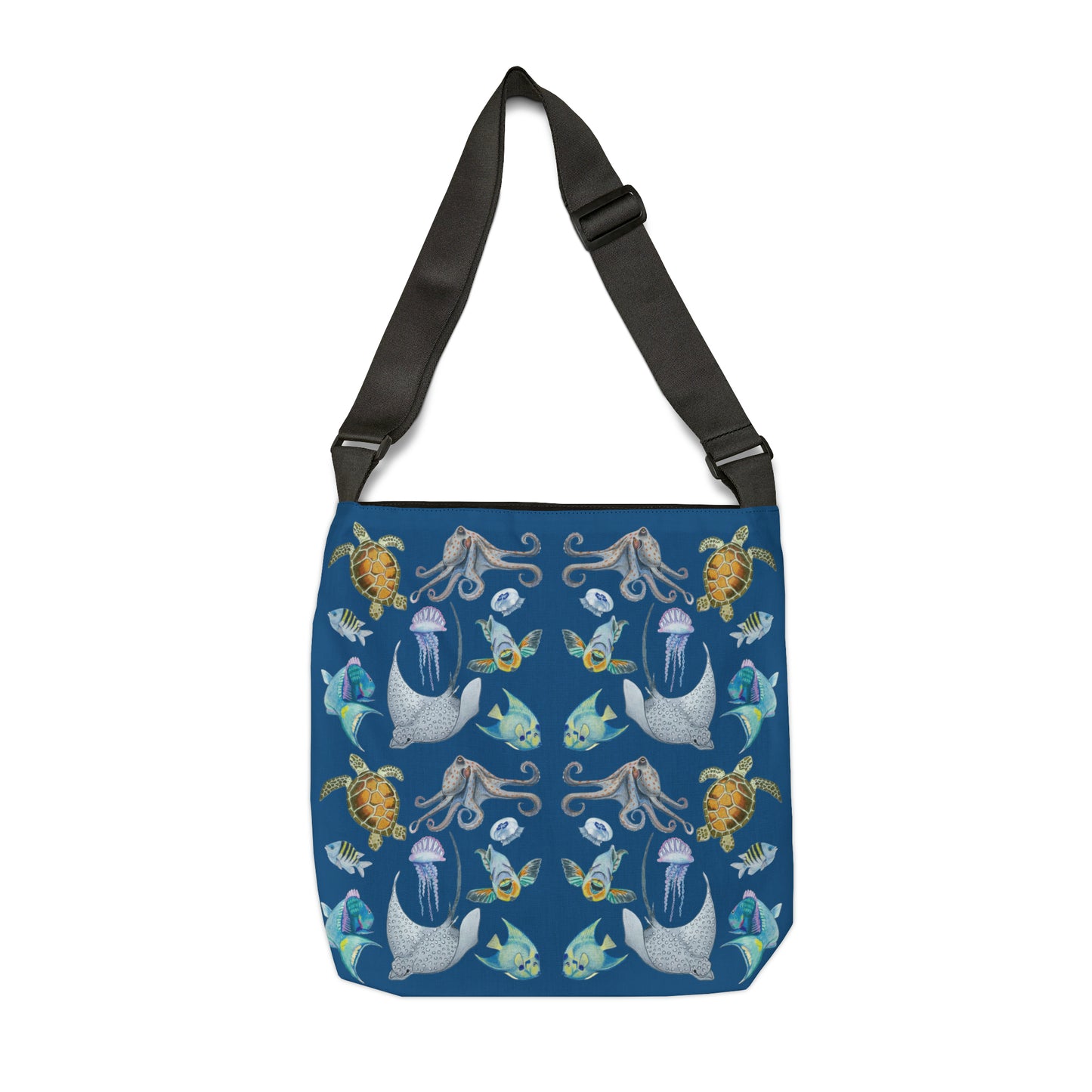 Sargasso Sea - Adjustable Tote Bag - Pacific Blue