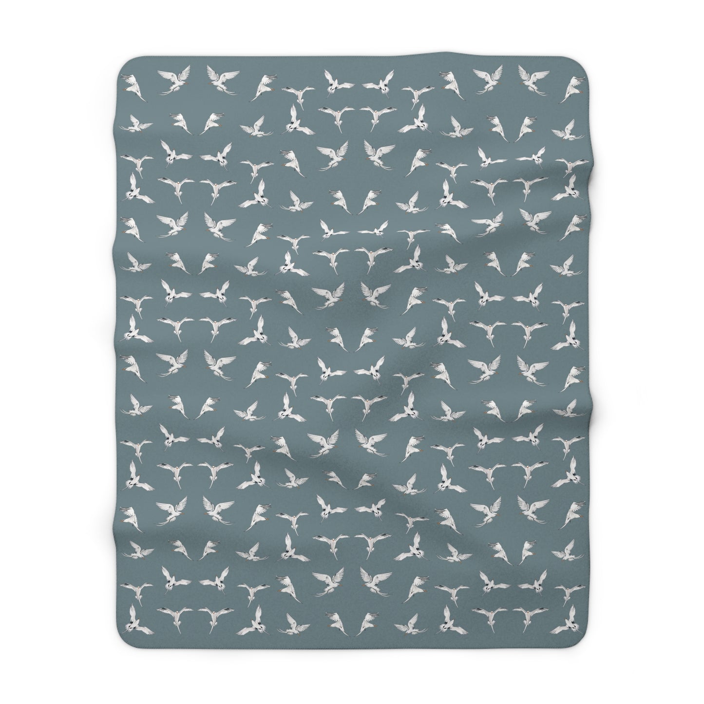 Longtails - Sherpa Fleece Blanket - Stone