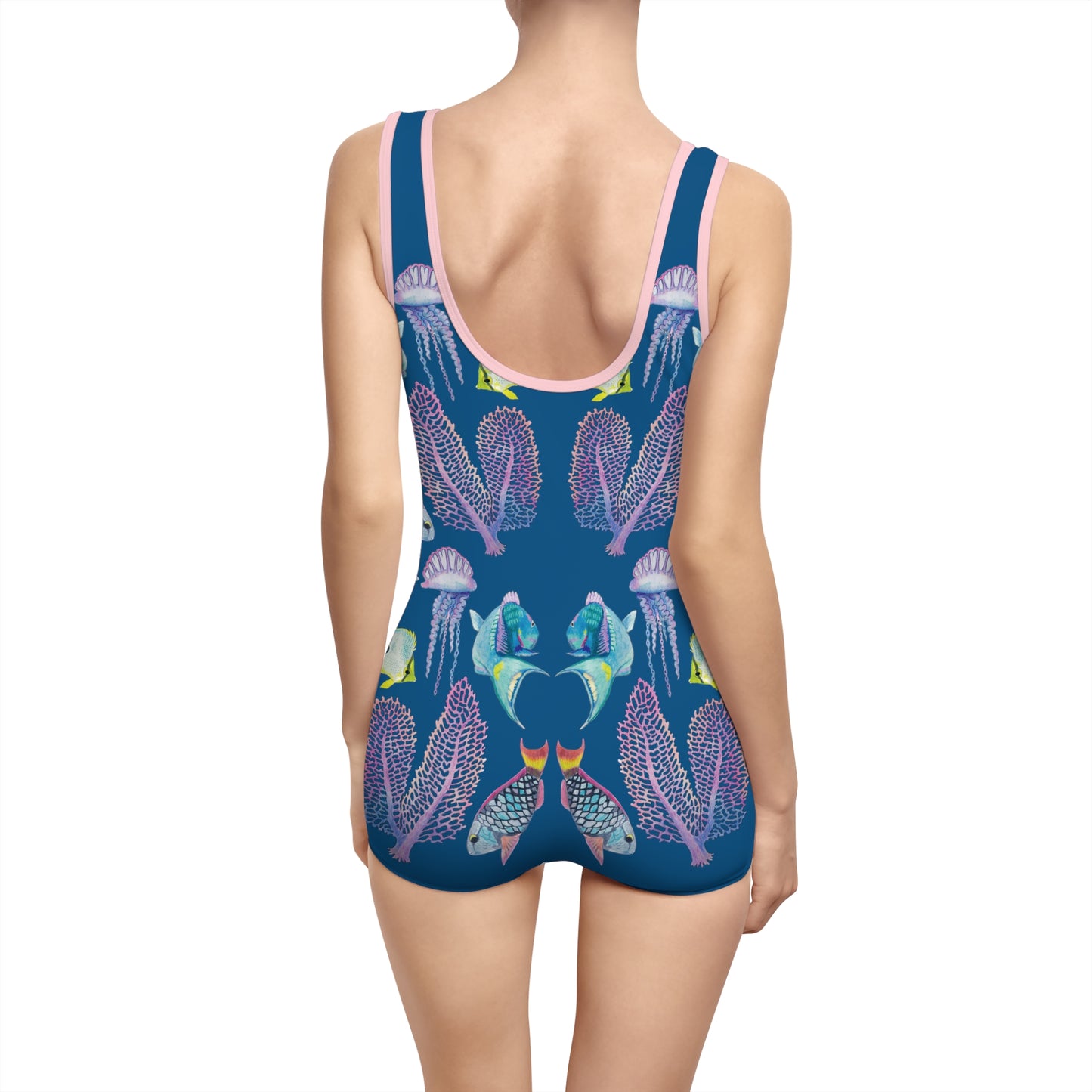 Sargasso Sea - Vintage Swimsuit - Pacific Blue