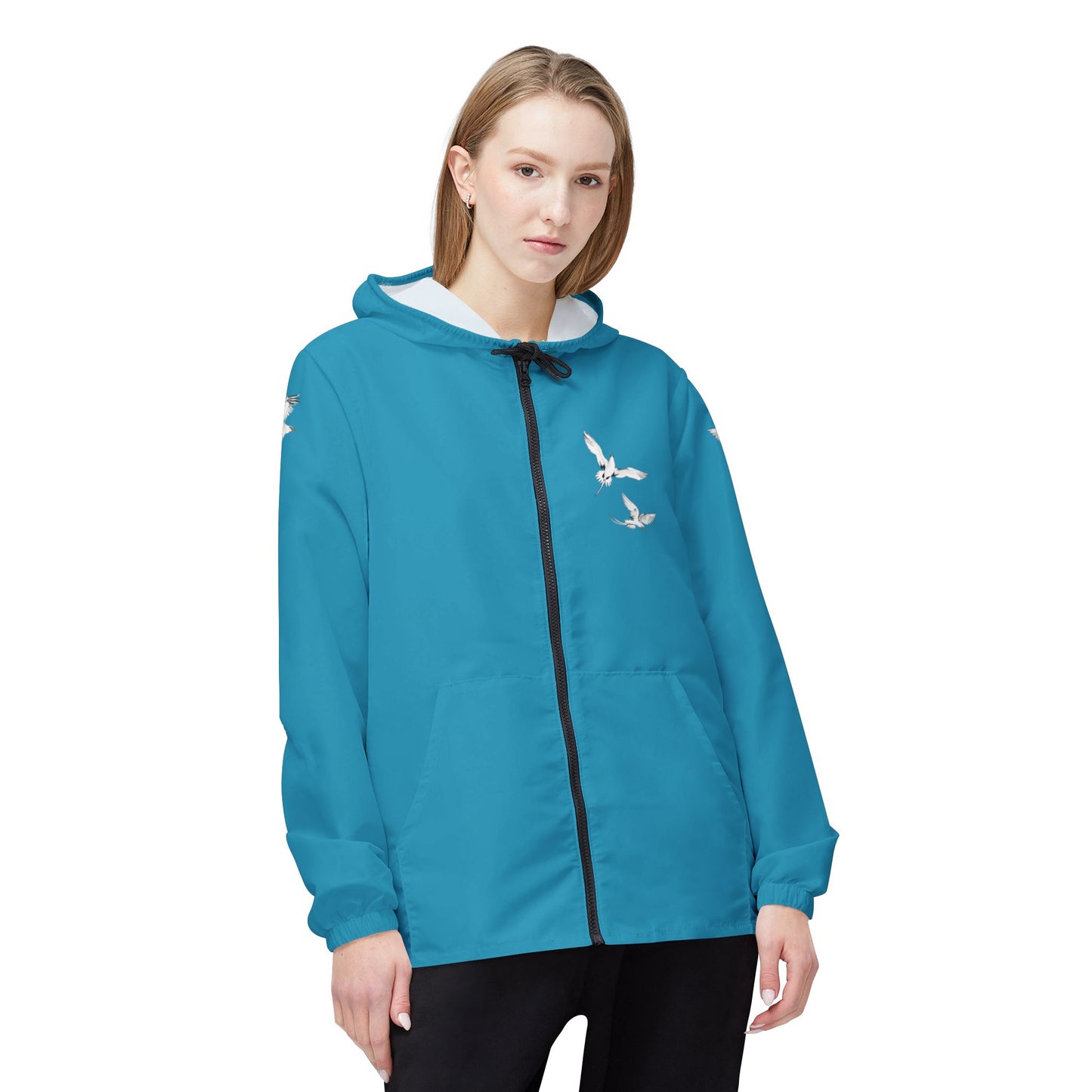 Longtails - Eco-Friendly Windbreaker Jacket - Turquoise