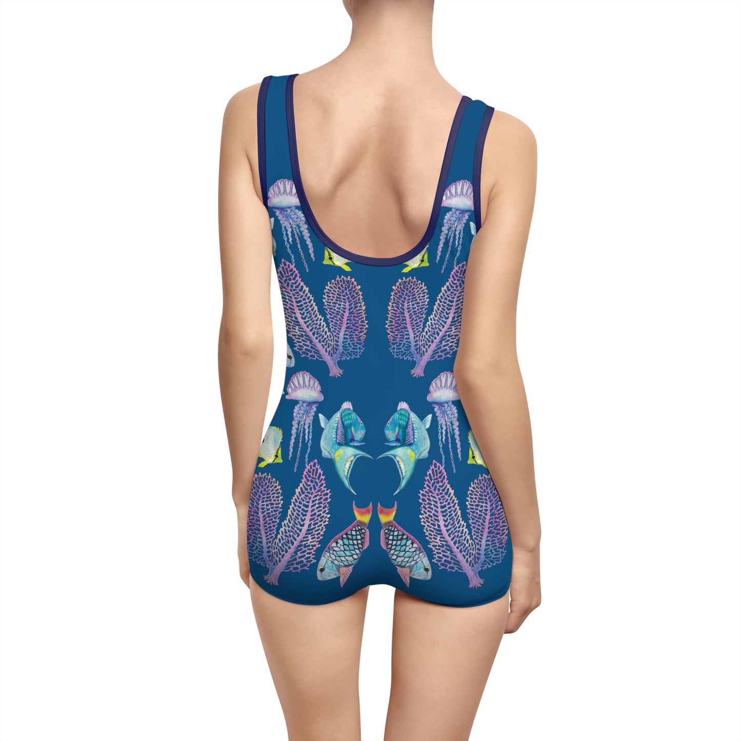 Sargasso Sea - Vintage Swimsuit - Pacific Blue