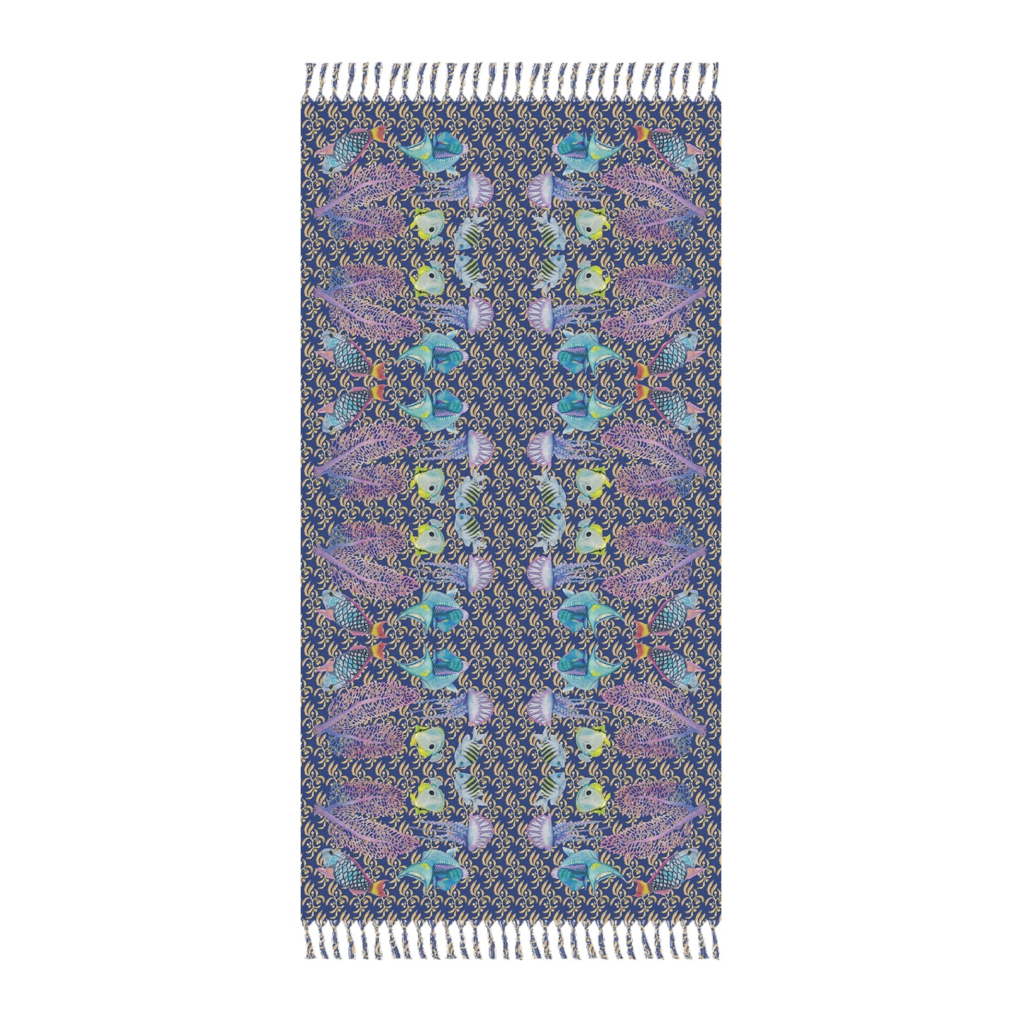 Sargasso Sea - Beach Blanket - Dark Blue