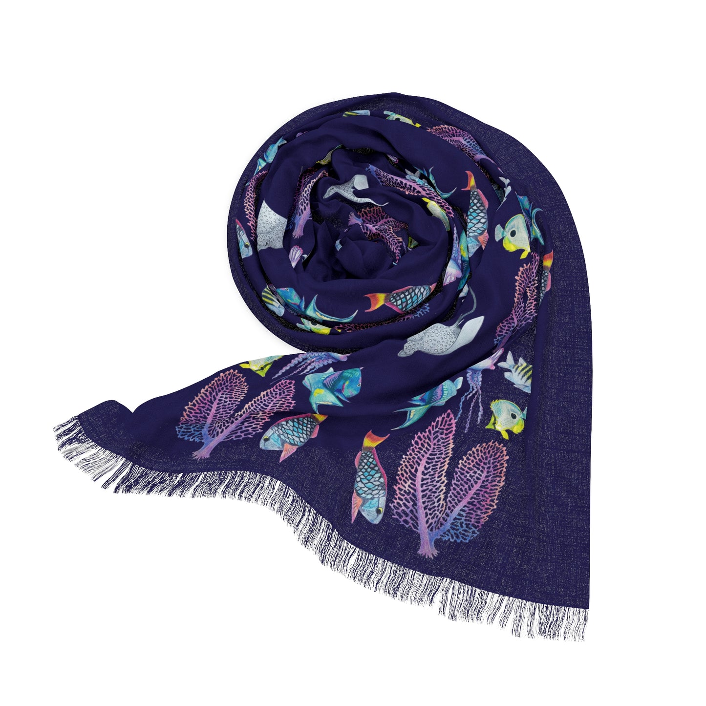 Sargasso Sea - Light Scarf - Midnight