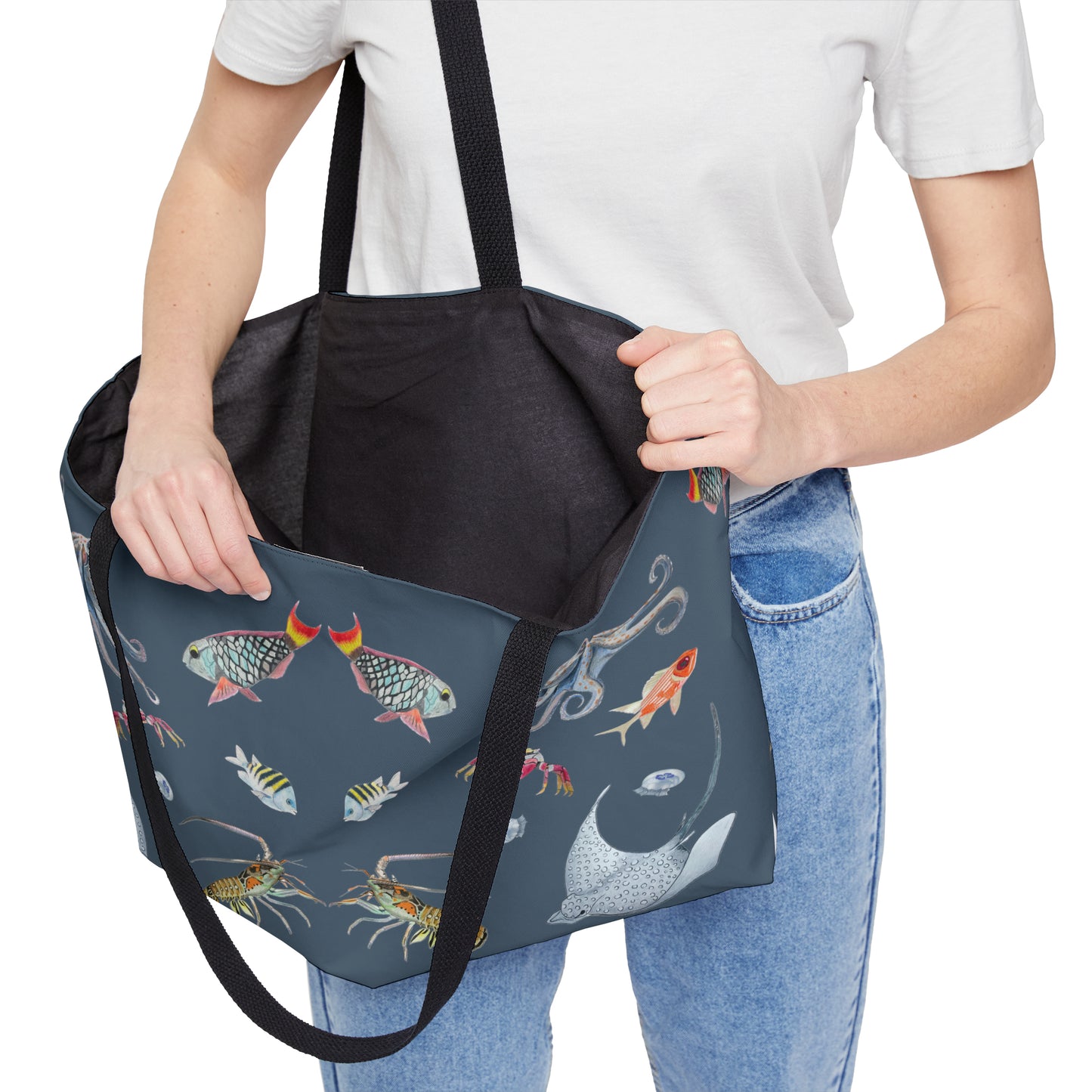 Sargasso Sunset - Tote Bag - Charcoal