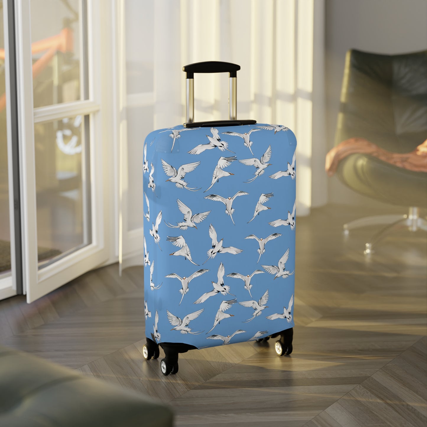 Longtails - Luggage Cover -Light Blue