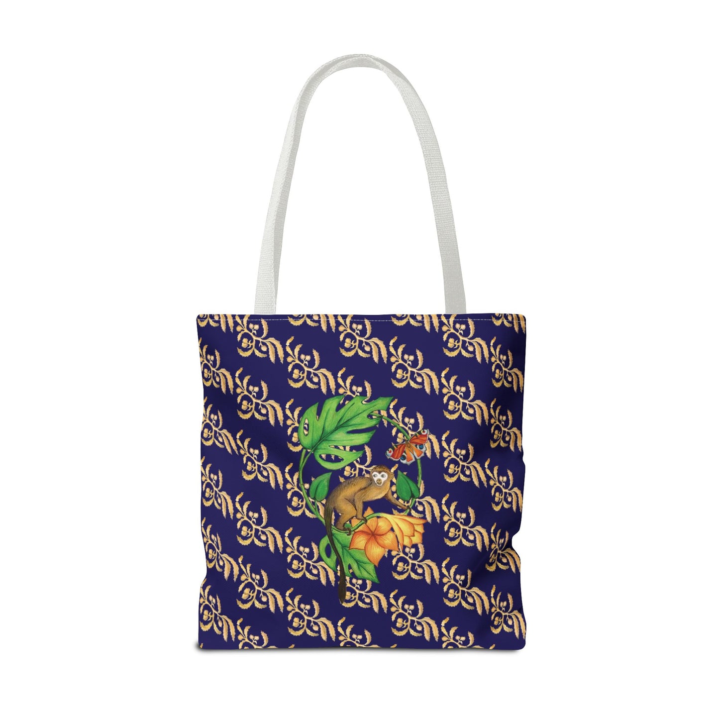 Sargasso Sea - Square Tote Bag - Midnight