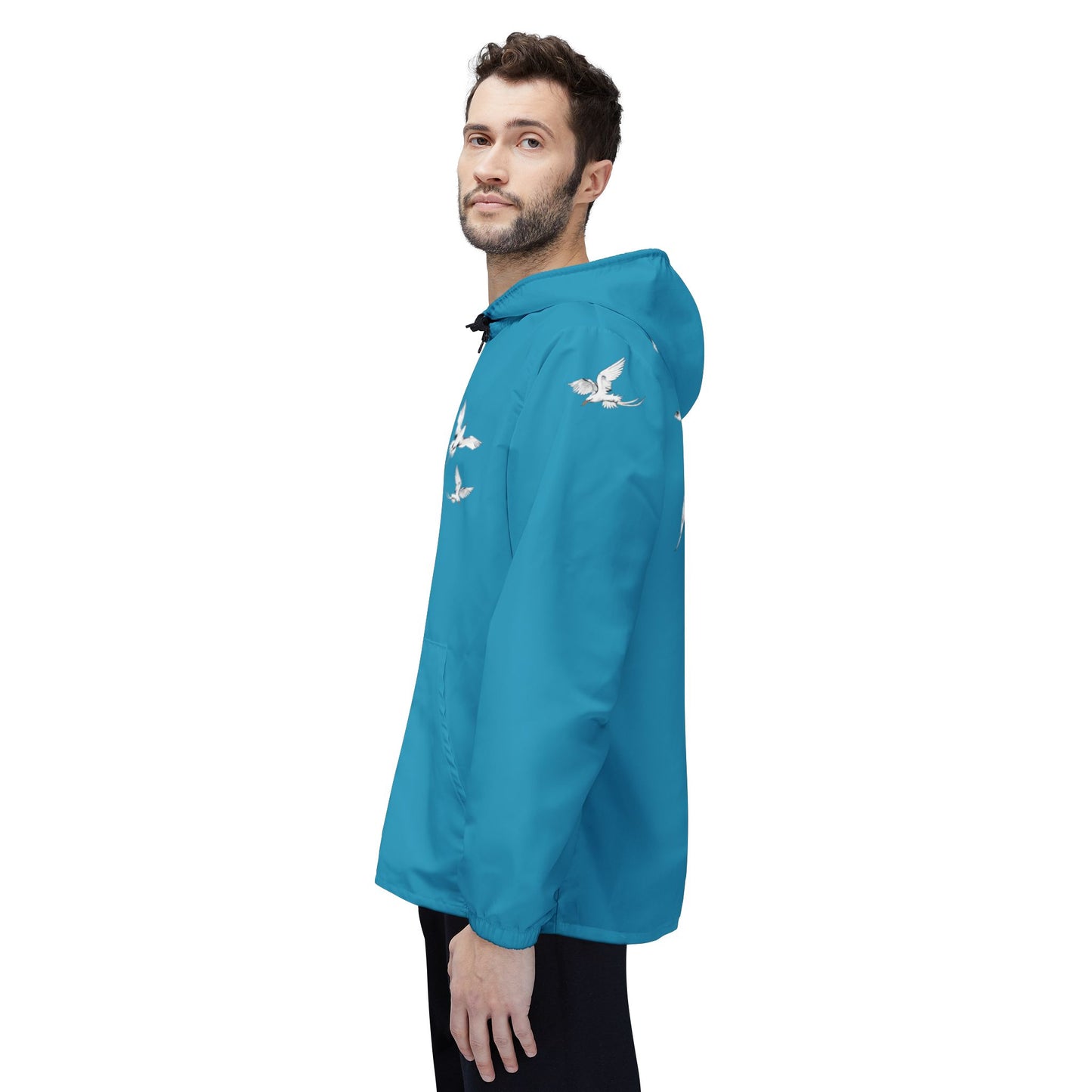 Longtails - Eco-Friendly Windbreaker Jacket - Turquoise