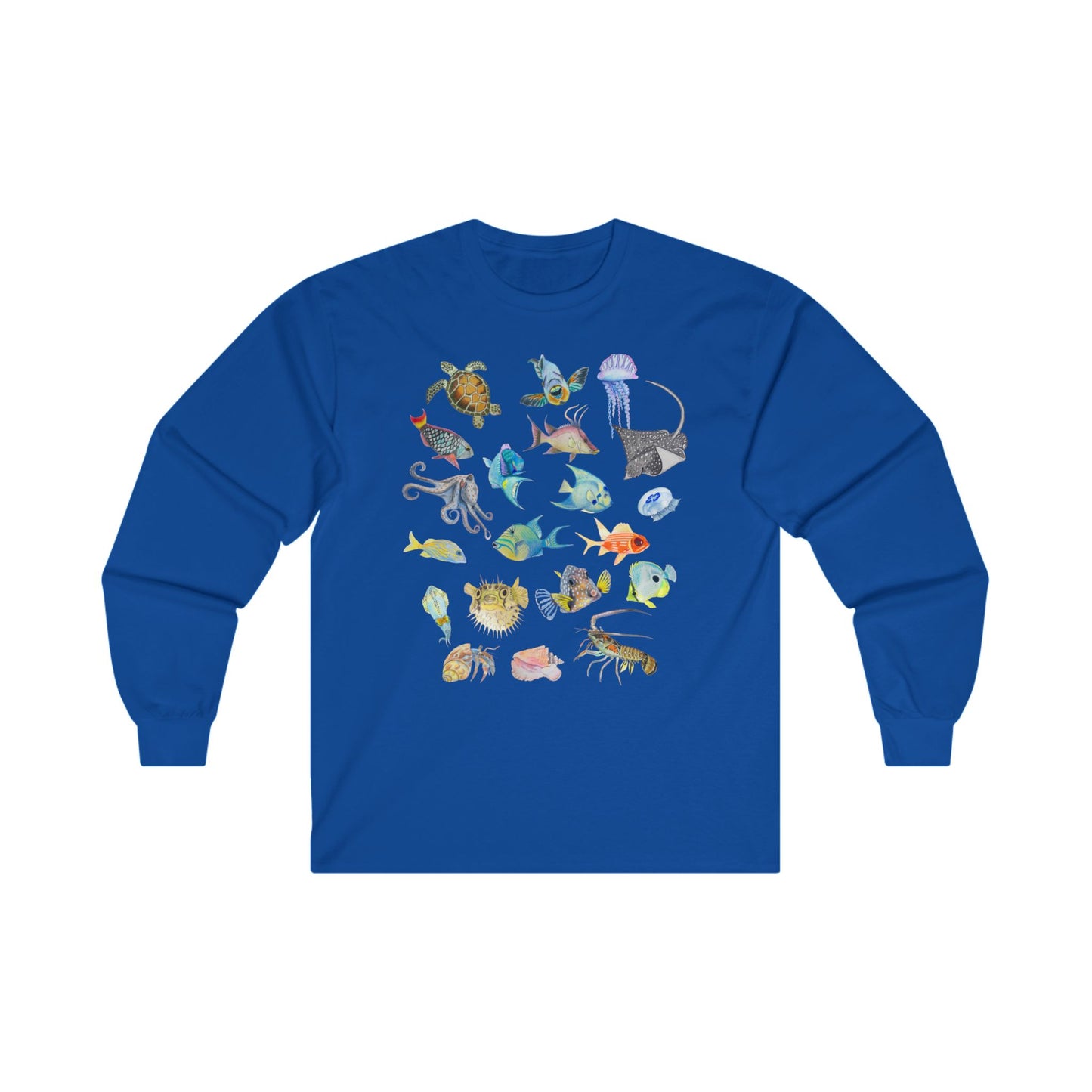 Sargasso Sea - Cotton Long Sleeve Tee 1