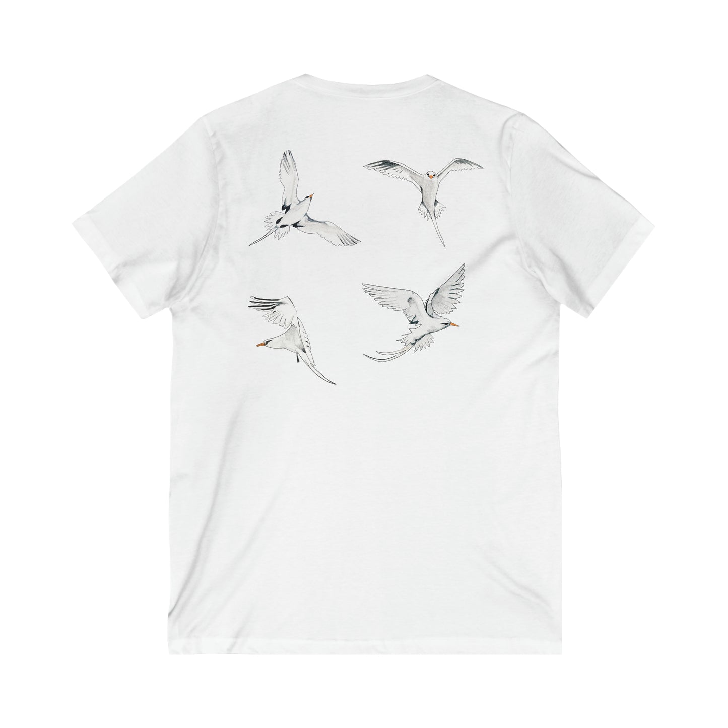 Longtails - Jersey Short Sleeve V-Neck Tee - Unisex