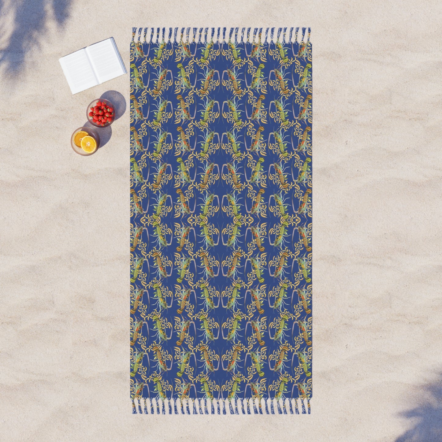 Sargasso Sea - Beach Blanket - Dark Blue