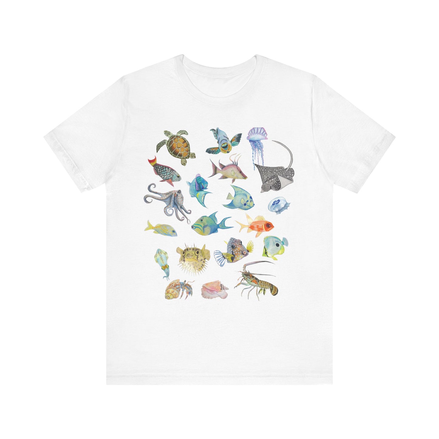 Sargasso Sea - Jersey Short Sleeve Tee 1 - Crew Neck