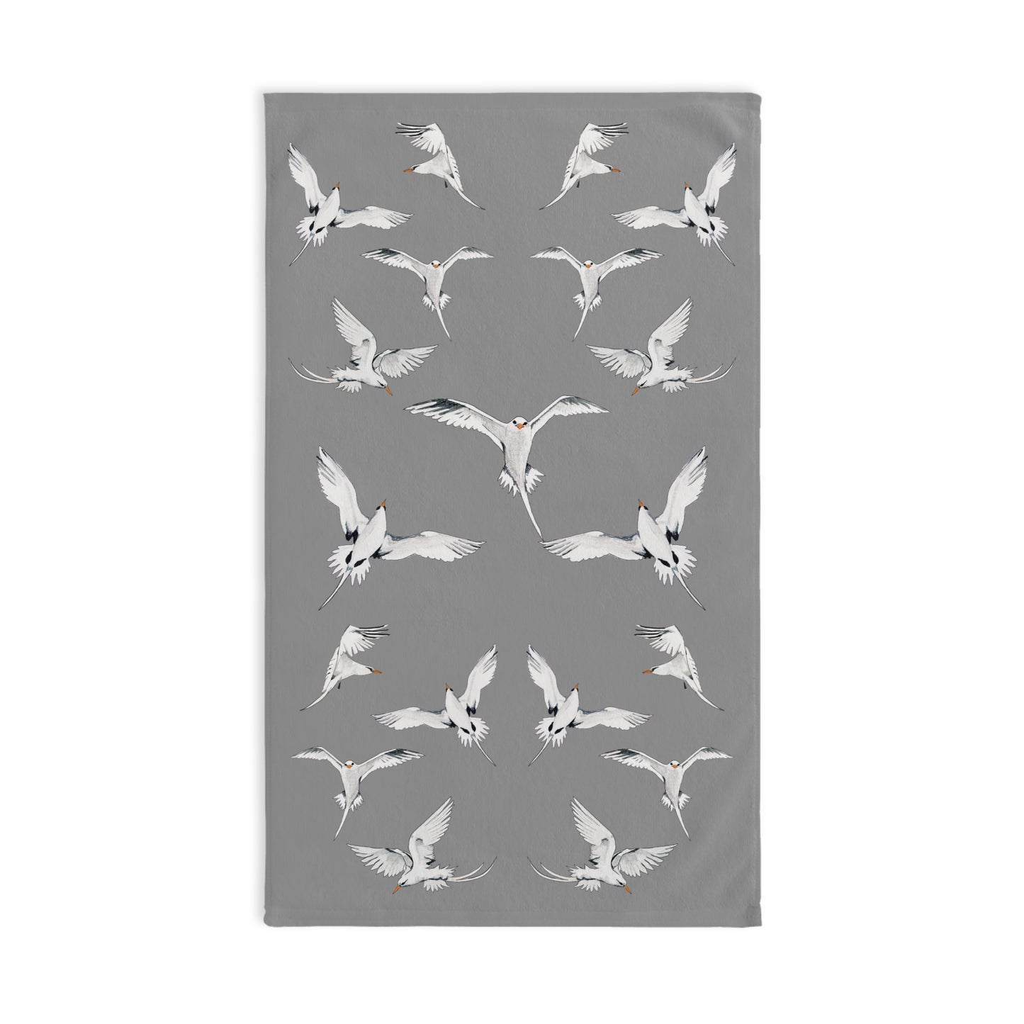 Longtails - Hand Towel - Grey