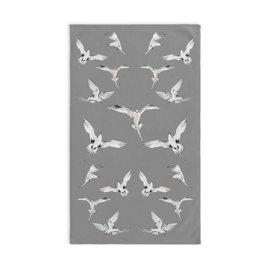 Longtails - Hand Towel - Grey