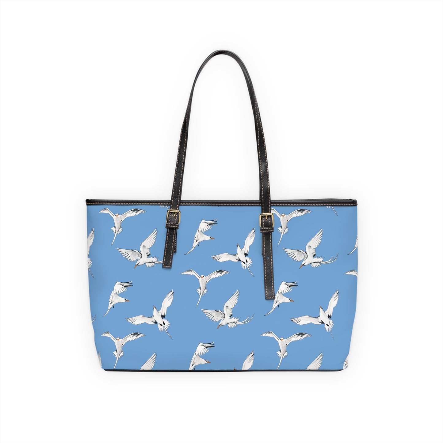 Longtails -  Leather Shoulder Bag - Blue