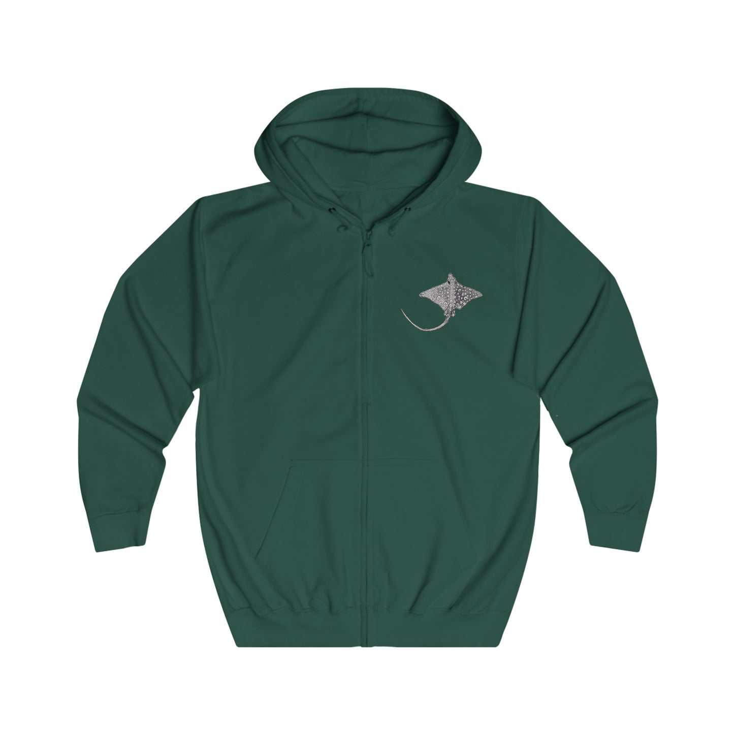 Eagle Ray - Unisex Full Zip Hoodie