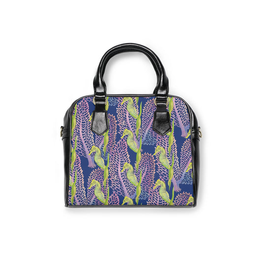 Sargasso Sea - Shoulder Handbag - Dark Blue